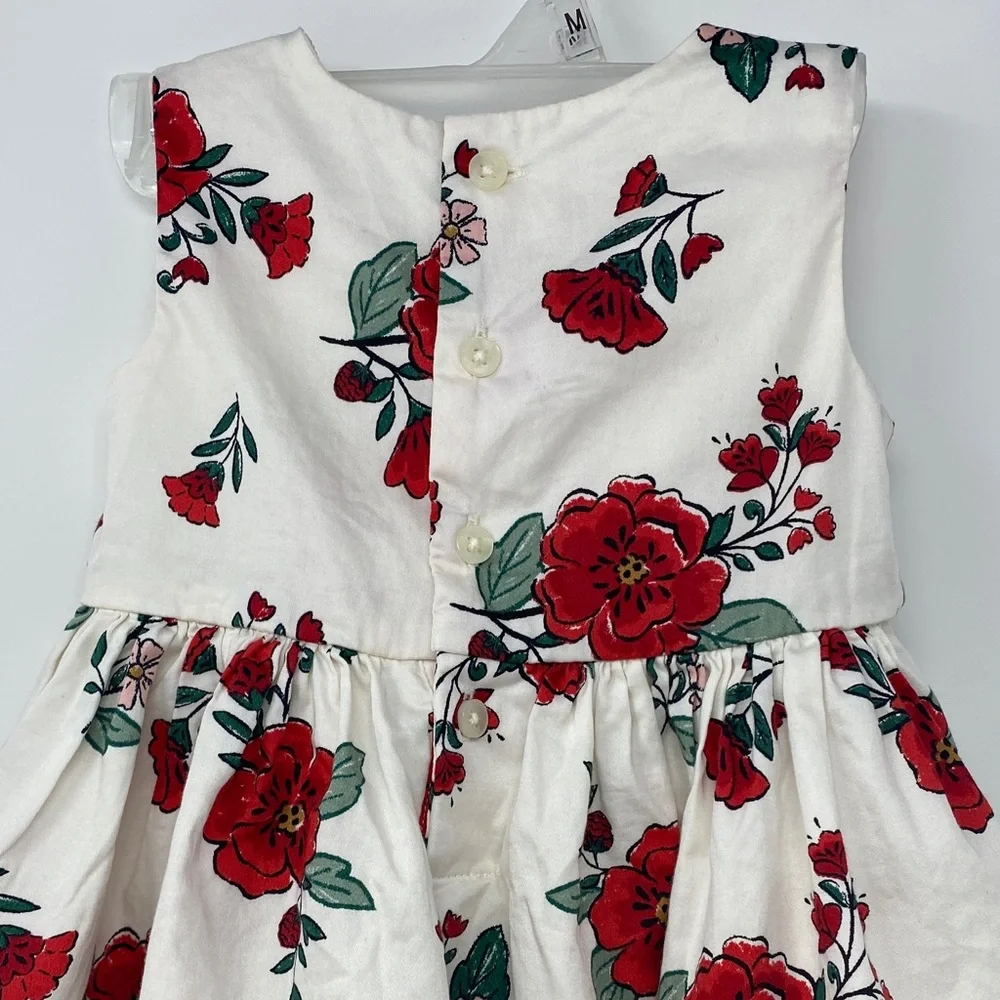 Carter’s Baby Girl Sateen Holiday Dress Size 9 months